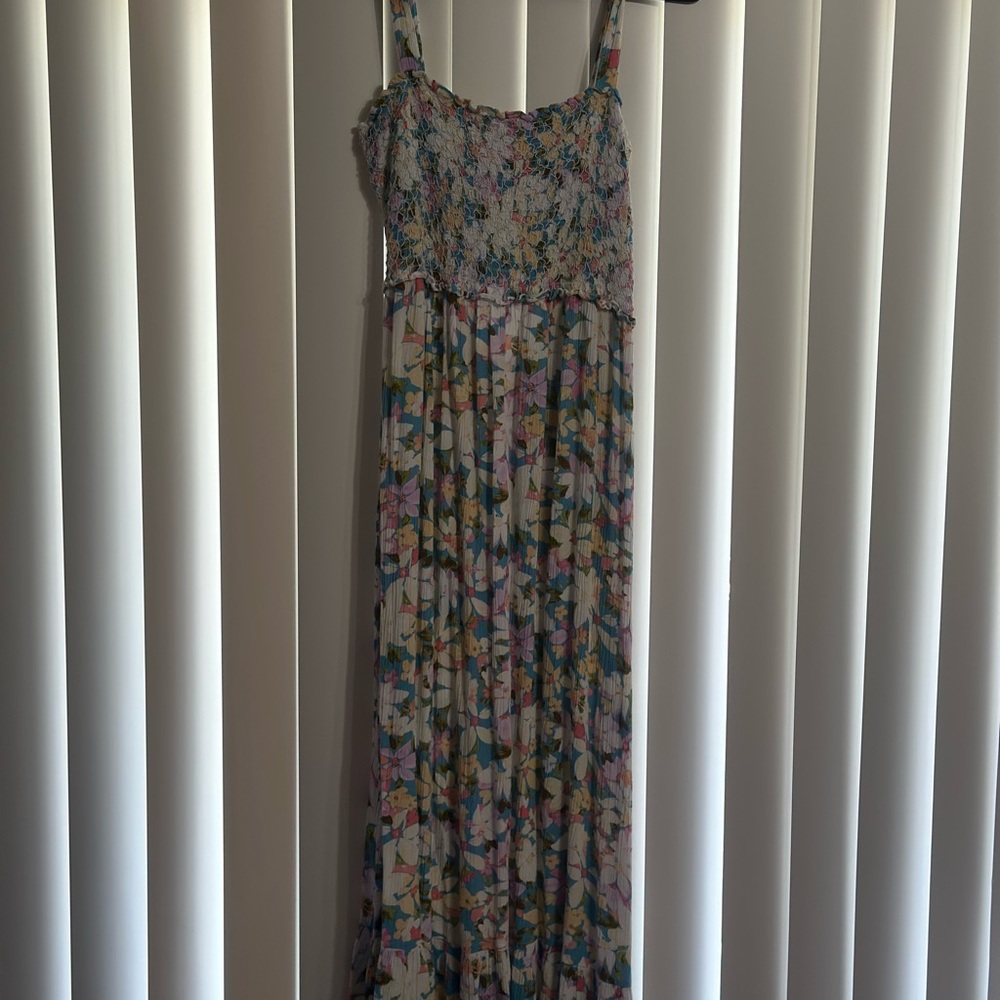 Lily Rose Floral Maxi Dress - Multicolor